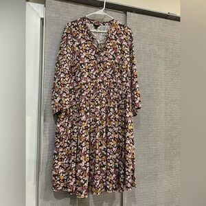 Torrid (2/2XL) Flower Dress